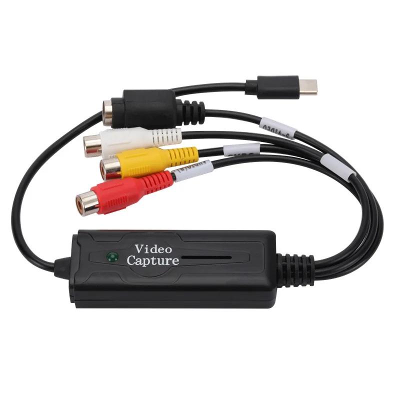 USB C Ÿ-RCA ̺  ,   ĸó ī , TV DVD VHS ĸó ġ PC ̺